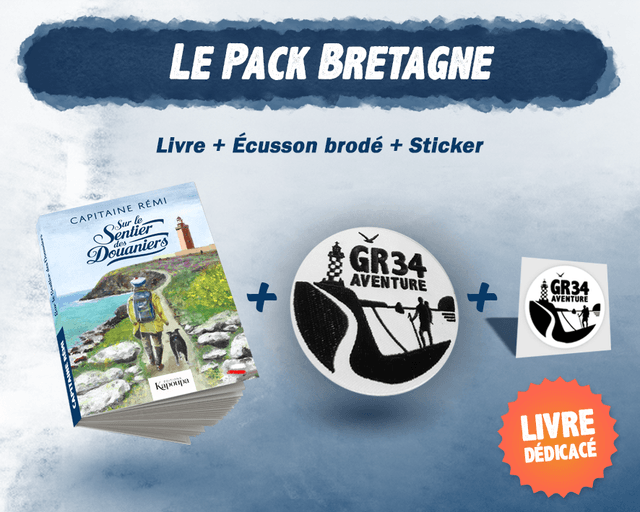 Livre Sur le Sentier des Douaniers, de Capitaine Rémi 