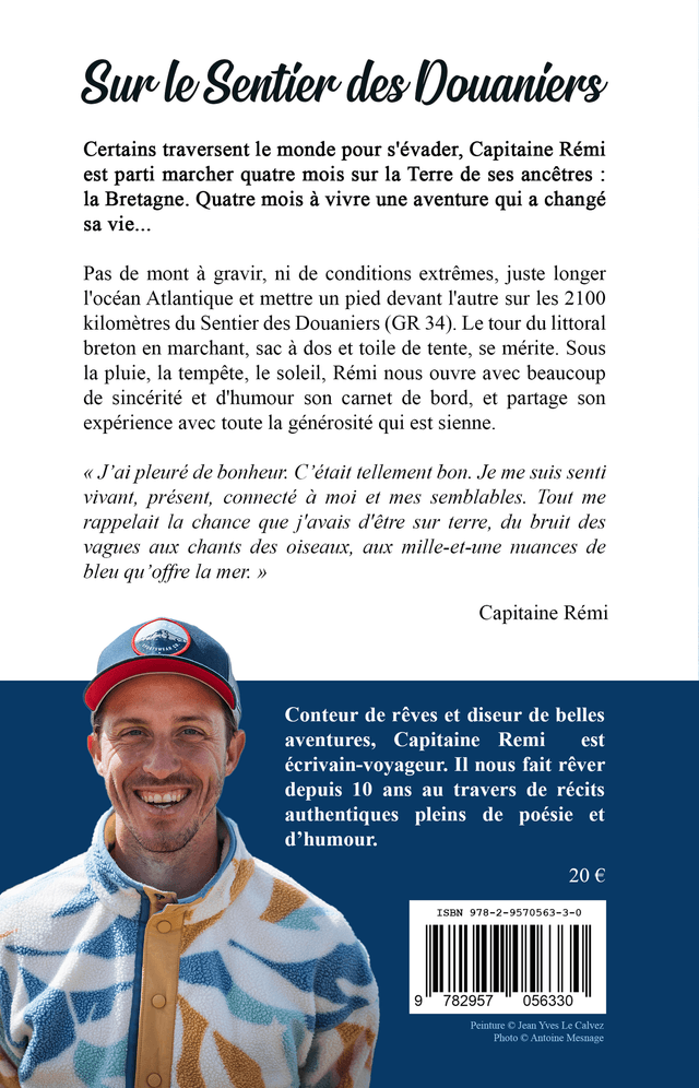 Livre Sur le Sentier des Douaniers, de Capitaine Rémi 